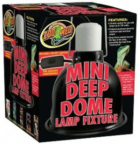 Zoo Med Mini Deep Dome Lamp Fixture - Canada Ant Colony